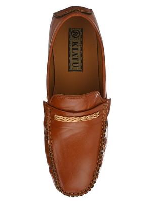 tan slip on loafers - 17175091 - Standard Image - 4