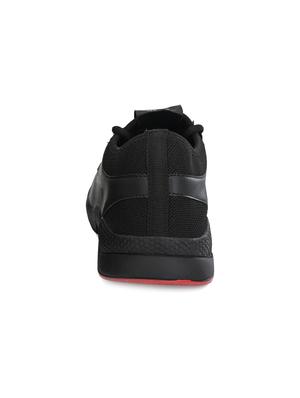 black lace up sport shoes - 17175099 - Standard Image - 3