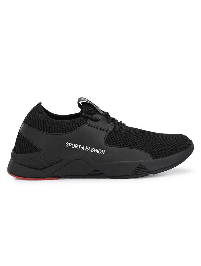 black lace up sport shoes - 17175099 - Zoom Image - 2