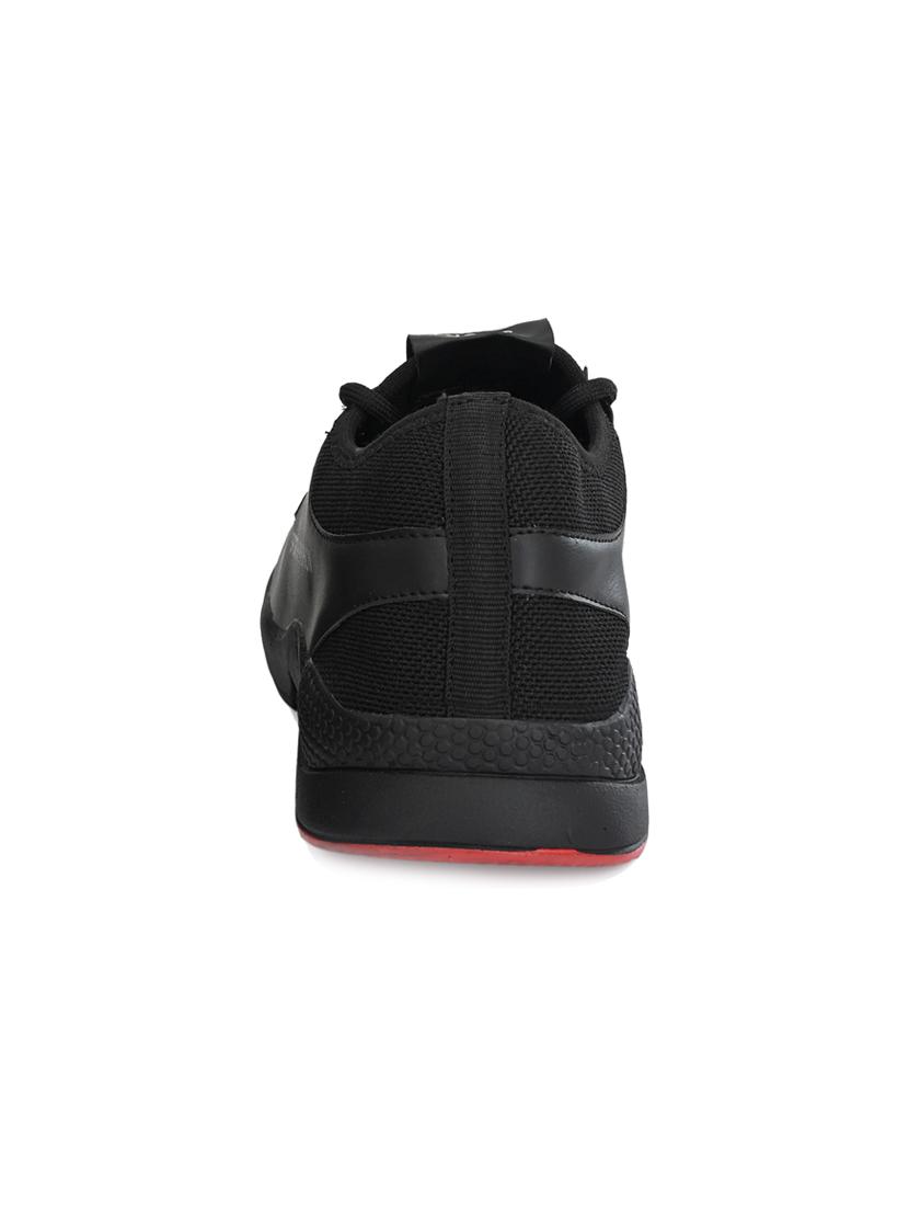 black lace up sport shoes - 17175099 - Zoom Image - 3