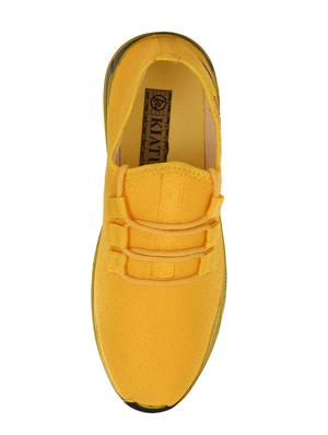 yellow lace up sport shoes - 17175102 - Standard Image - 4
