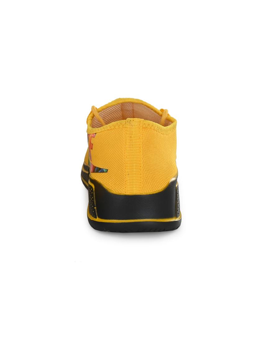 yellow lace up sport shoes - 17175102 - Zoom Image - 3
