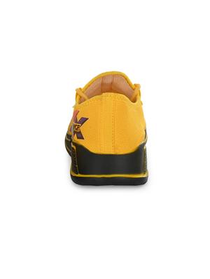 yellow lace up sport shoes - 17175103 - Standard Image - 3