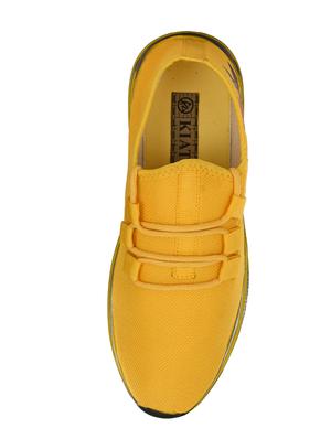 yellow lace up sport shoes - 17175103 - Standard Image - 4