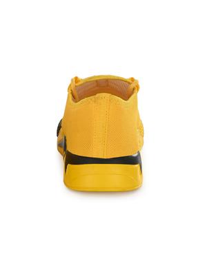yellow lace up sport shoes - 17175108 - Standard Image - 3