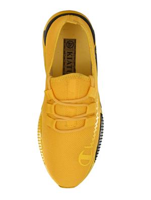yellow lace up sport shoes - 17175108 - Standard Image - 4