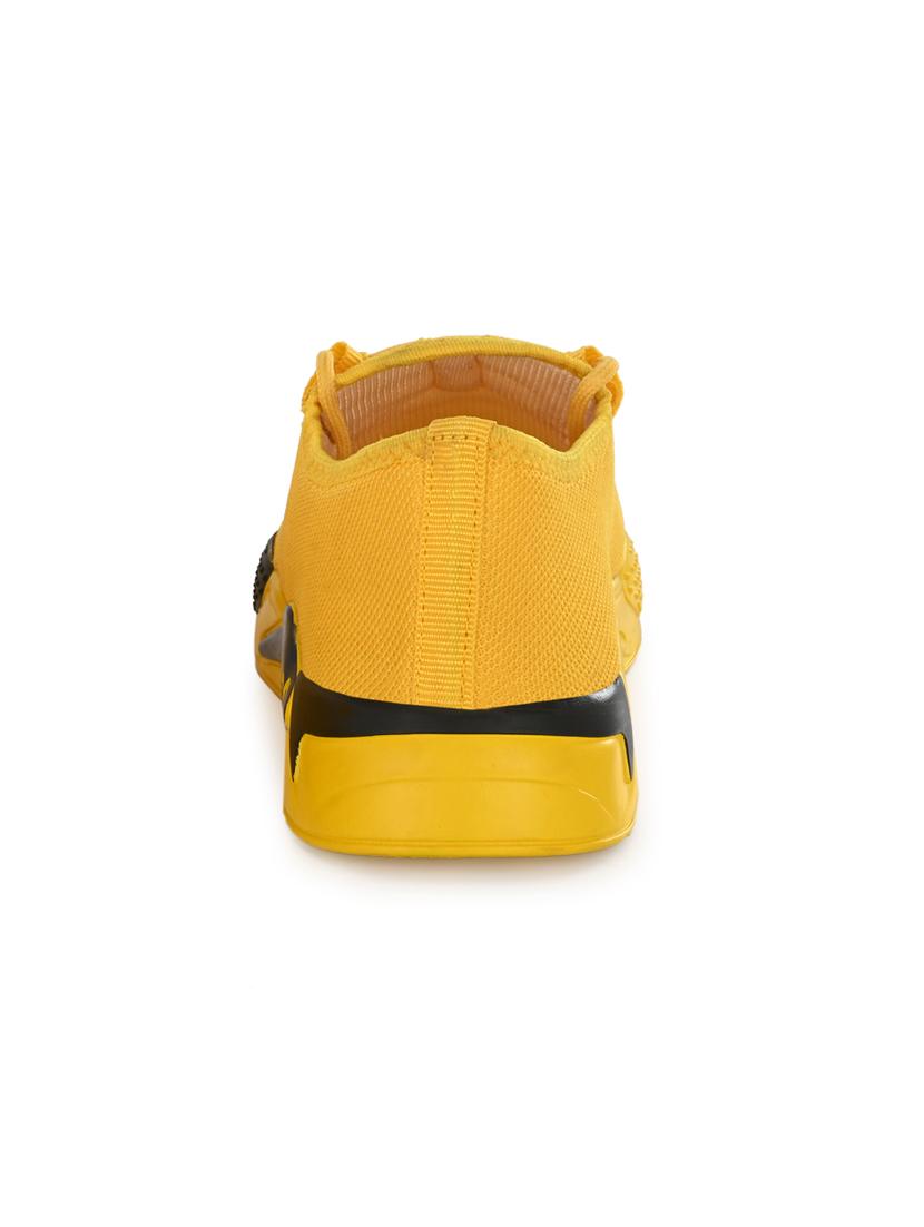 yellow lace up sport shoes - 17175108 - Zoom Image - 3