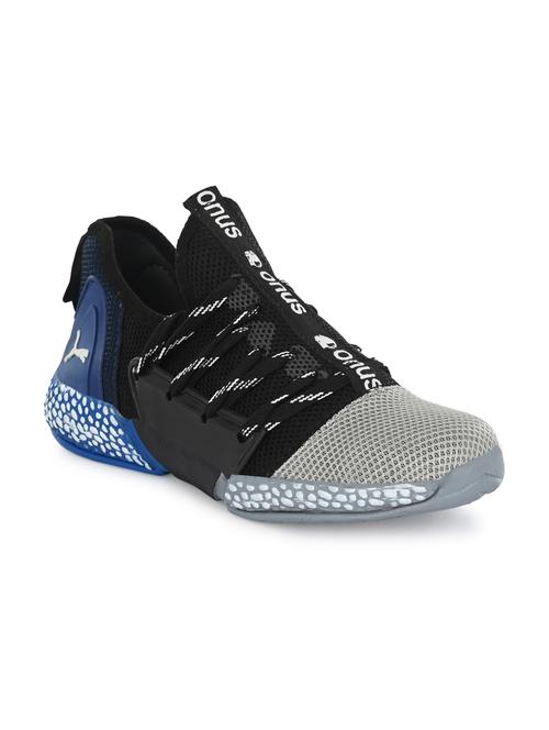 grey lace up sport shoes - 17175110 - Standard Image - 1