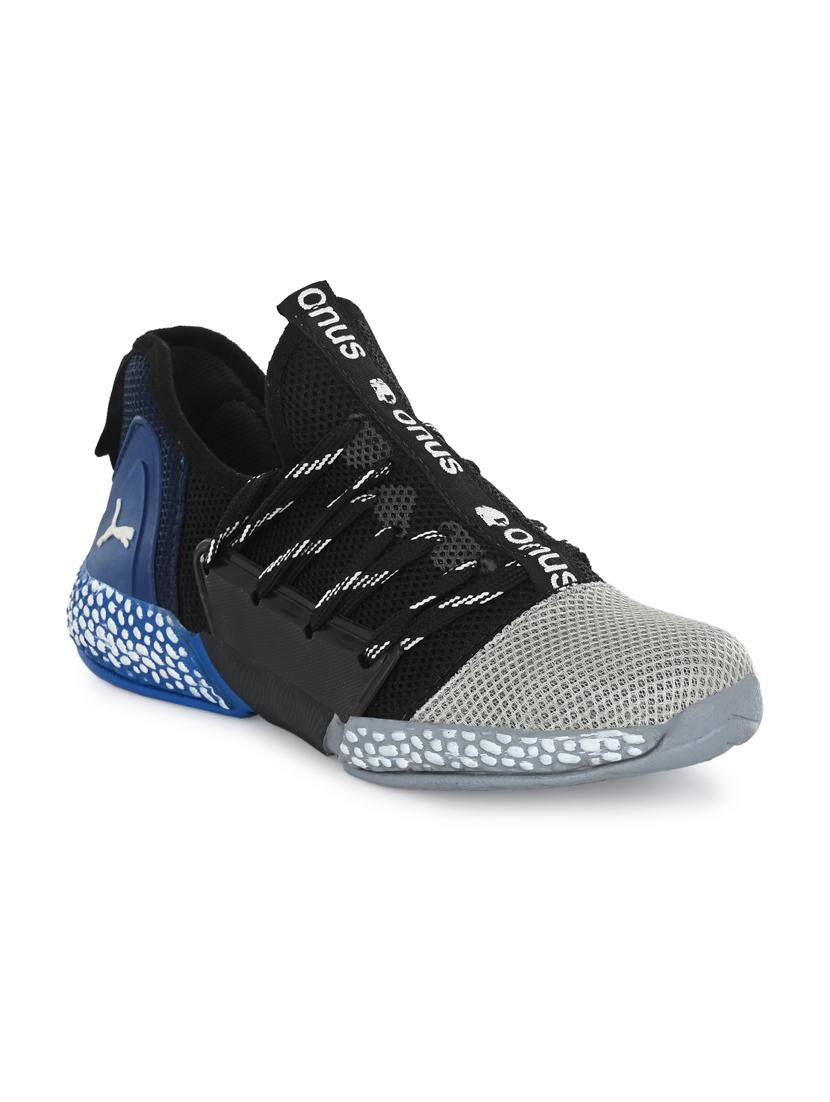 grey lace up sport shoes - 17175110 - Zoom Image - 1