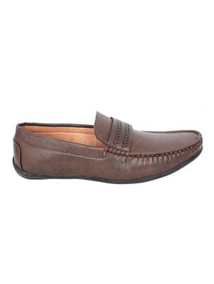 brown office wear loafers - 17175212 - Standard Image - 2