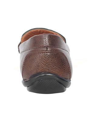 brown office wear loafers - 17175212 - Standard Image - 3