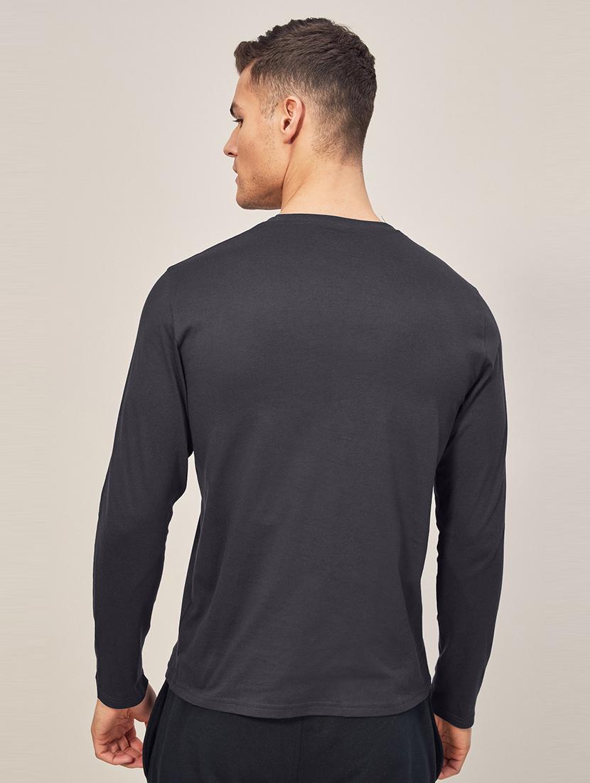 grey solid t-shirt - 17175408 - Zoom Image - 2
