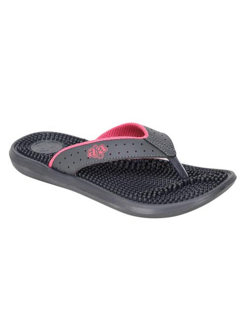 grey rubber slippers & flip flop - 17175427 - Standard Image - 1