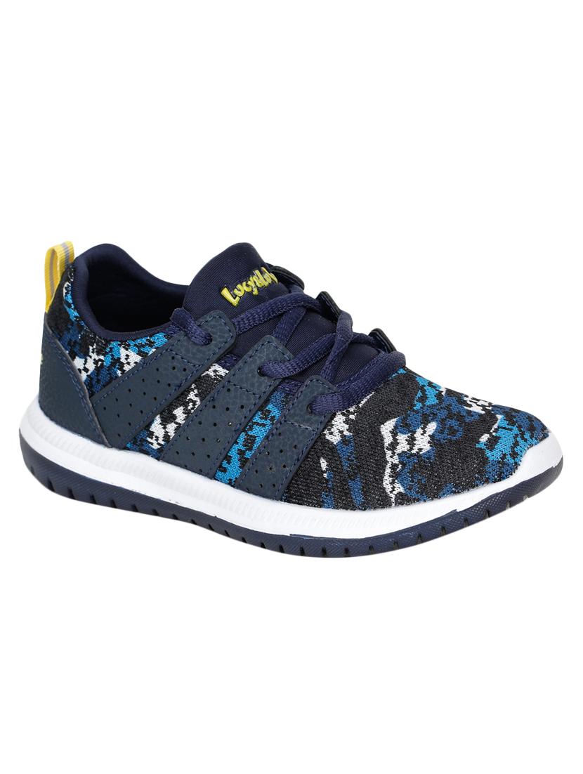 navy blue mesh boot - 17175441 - Zoom Image - 1