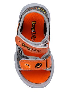 orange mesh sandals & floater - 17175463 - Standard Image - 4