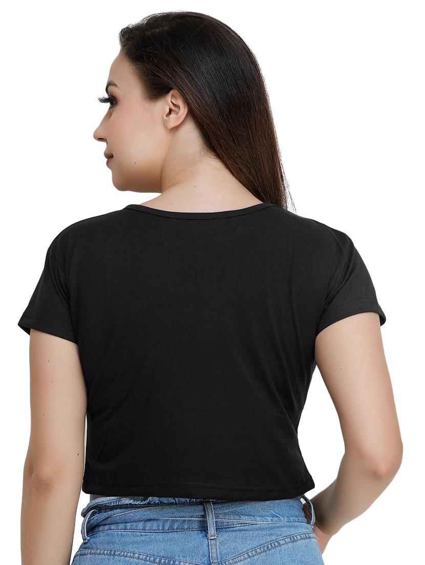 round neck crop tee - 17175951 - Zoom Image - 3
