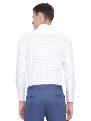 white printed casual shirt - 17176466 - Standard Image - 3