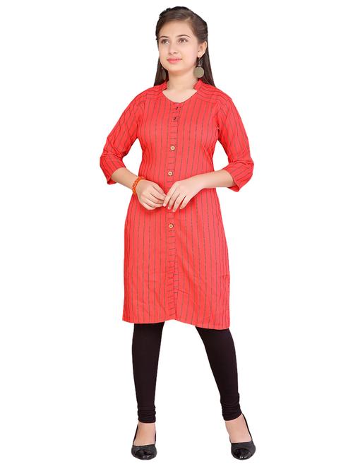 red cotton suit set - 17176810 - Standard Image - 1