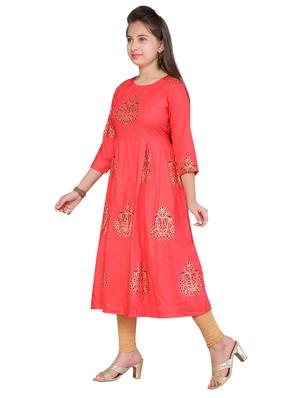 red cotton suit set - 17176821 - Standard Image - 2
