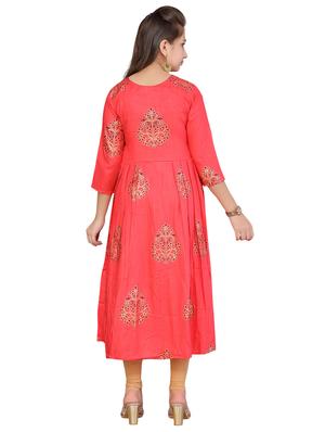 red cotton suit set - 17176821 - Standard Image - 3