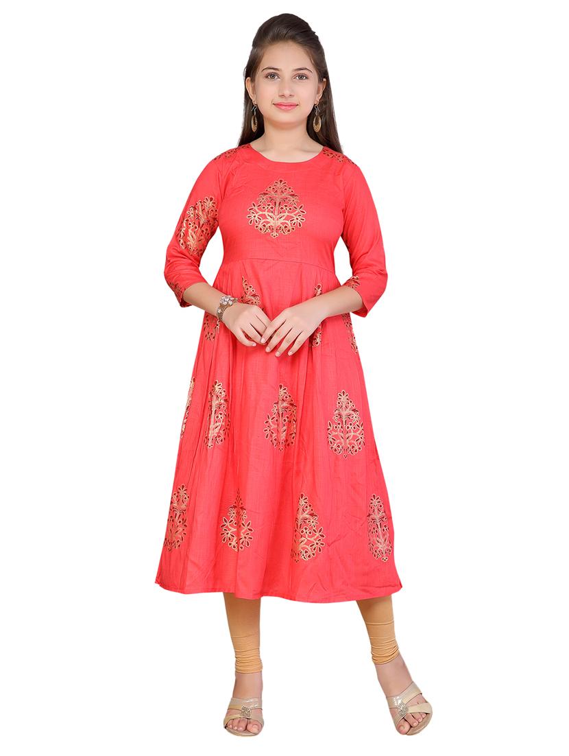 red cotton suit set - 17176821 - Zoom Image - 1