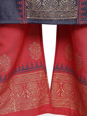 blue cotton suit set - 17176825 - Standard Image - 5