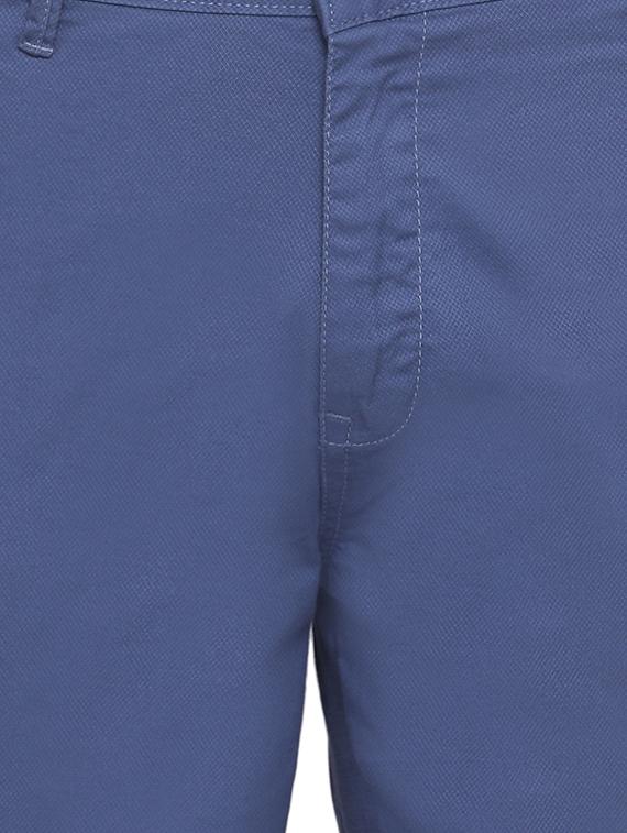 blue solid chinos - 17177083 - Zoom Image - 5