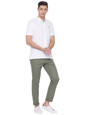 grey solid chinos - 17177084 - Standard Image - 4