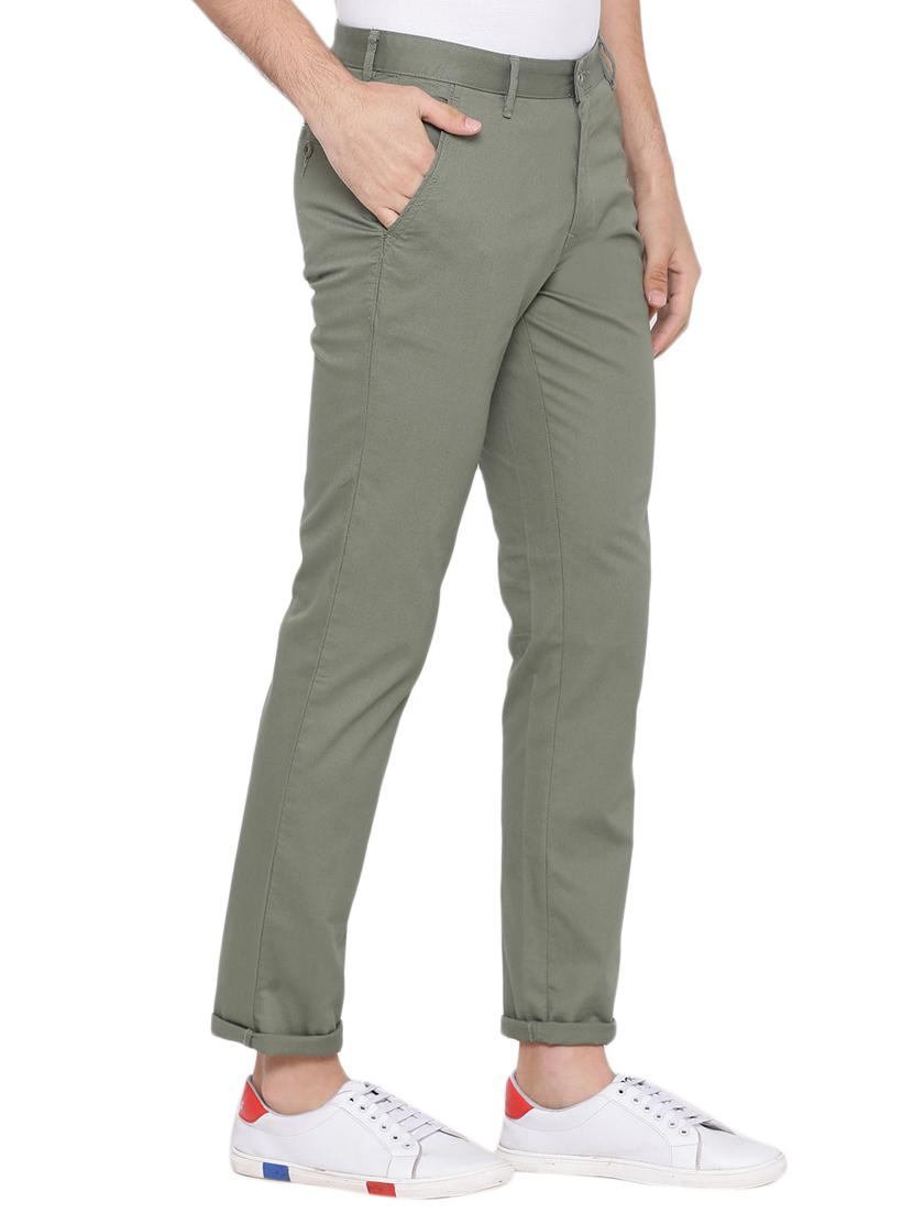 grey solid chinos - 17177084 - Zoom Image - 2