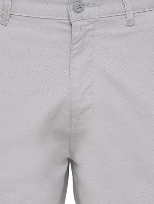 grey solid chinos - 17177085 - Standard Image - 5
