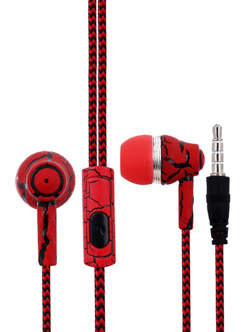viper premium braided stereo bass music headset for cell-phone mp3 mp4 with hd mic and passive noise cancellation - 17177192 - Standard Image - 1