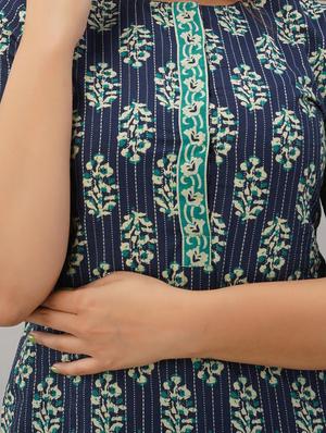 printed kurta palazzo set - 17181836 - Standard Image - 4