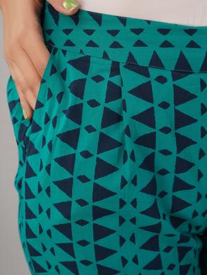 printed kurta palazzo set - 17181836 - Standard Image - 5