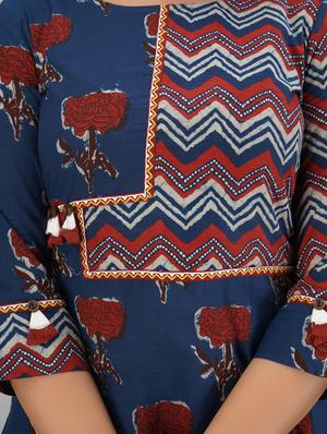 floral kurta pant set - 17181841 - Standard Image - 5