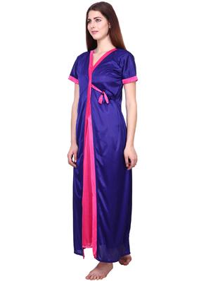 satin sleepwear robe - 17182034 - Standard Image - 2