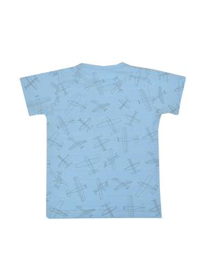 light blue cotton tshirt - 17183643 - Standard Image - 2