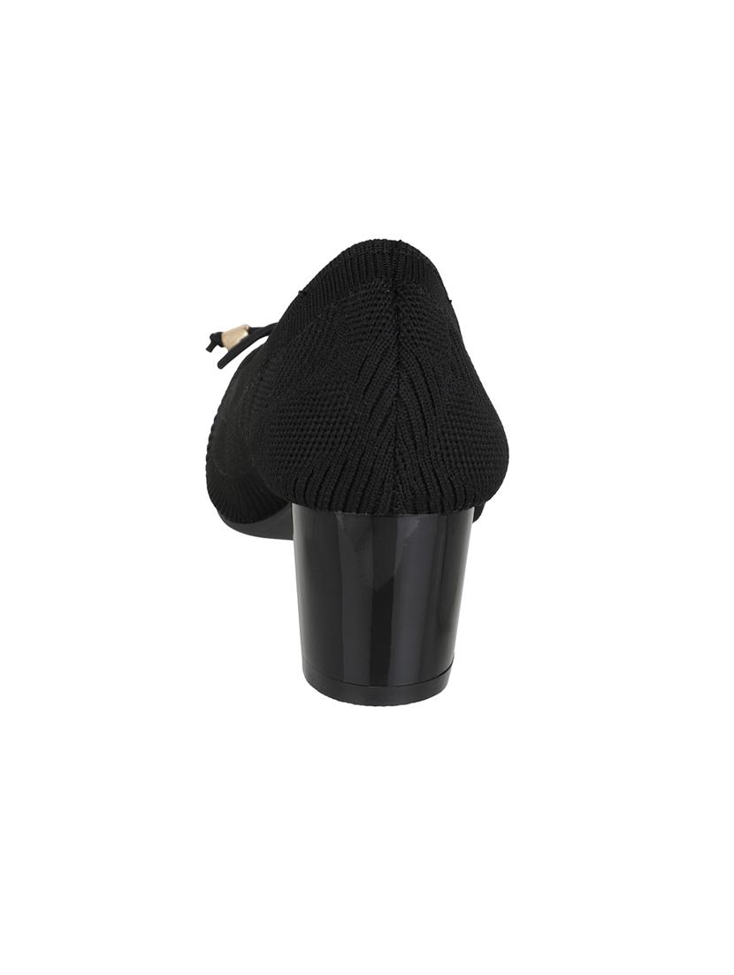 black mesh slip on pumps - 17183673 - Zoom Image - 4