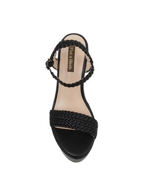 black platforms wedges - 17183692 - Standard Image - 5