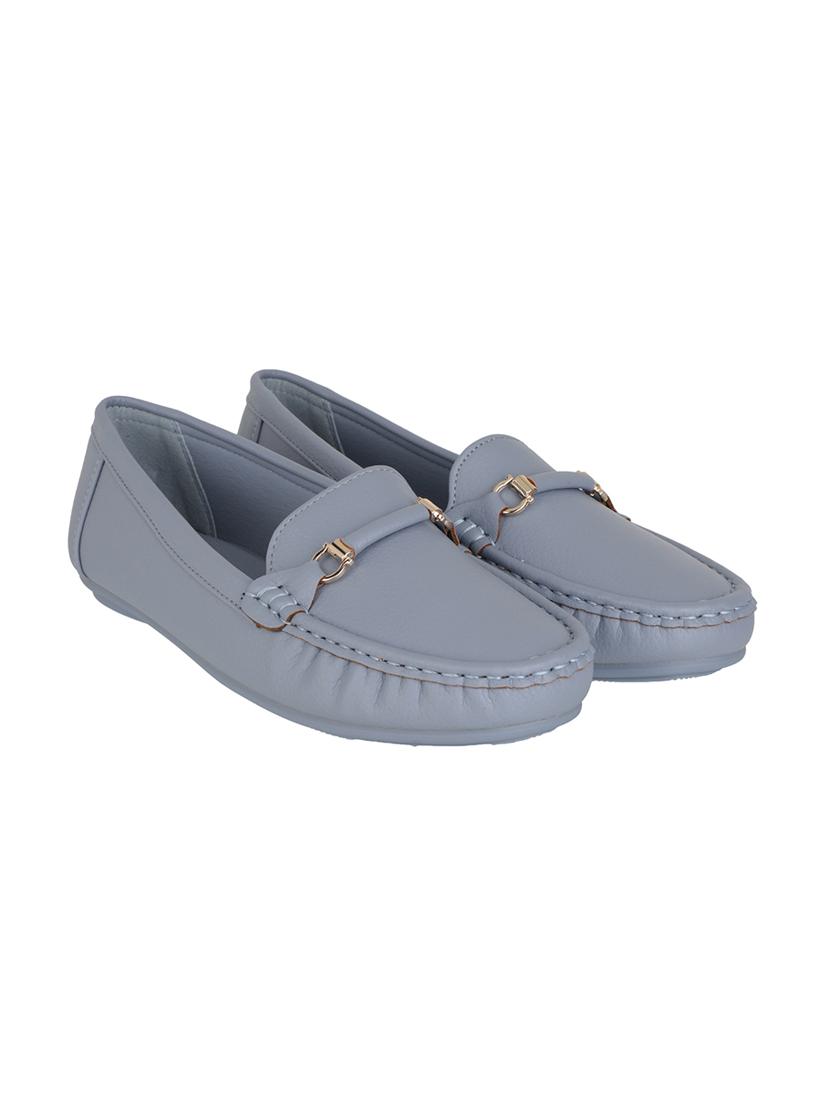 blue slip on loafers - 17183707 - Zoom Image - 2