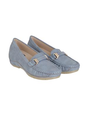 blue slip on loafers - 17183711 - Standard Image - 2