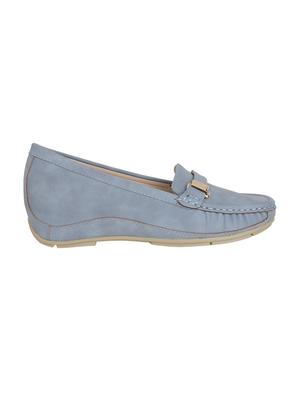 blue slip on loafers - 17183711 - Standard Image - 3