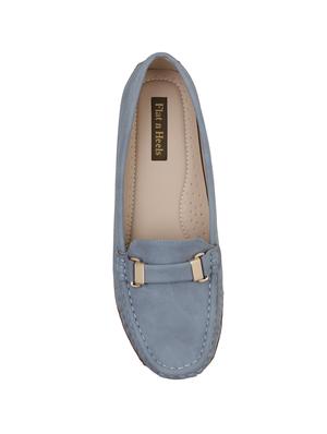 blue slip on loafers - 17183711 - Standard Image - 5