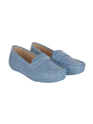 blue slip on loafers - 17183718 - Standard Image - 2