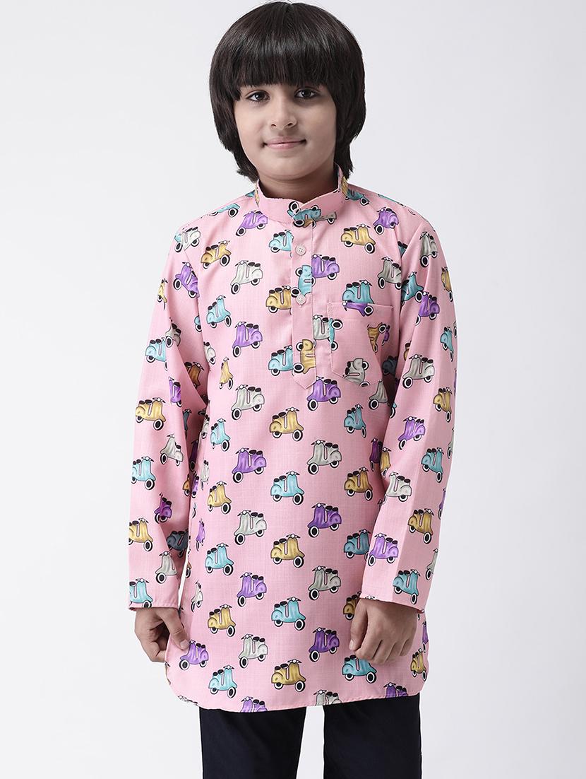 printed cotton kurta set - 17183844 - Zoom Image - 1