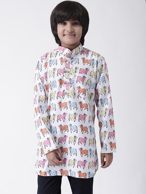 printed cotton kurta set - 17183846 - Standard Image - 1
