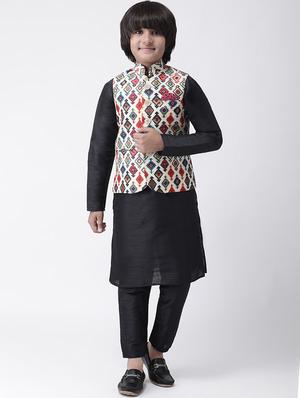 printed cotton kurta set - 17183868 - Standard Image - 4