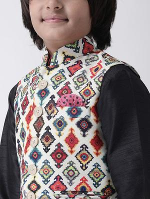 printed cotton kurta set - 17183868 - Standard Image - 5