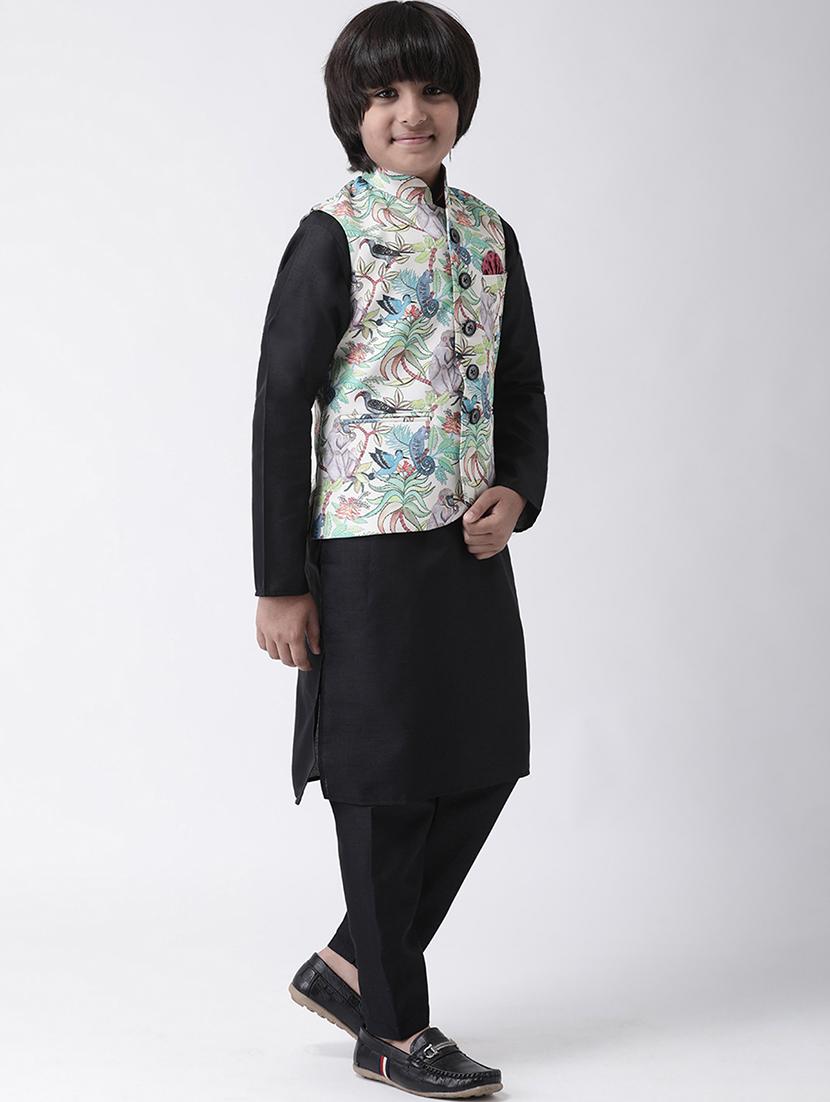 printed cotton kurta set - 17183871 - Zoom Image - 4