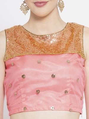 sequined embroidered blouse - 17183985 - Standard Image - 5