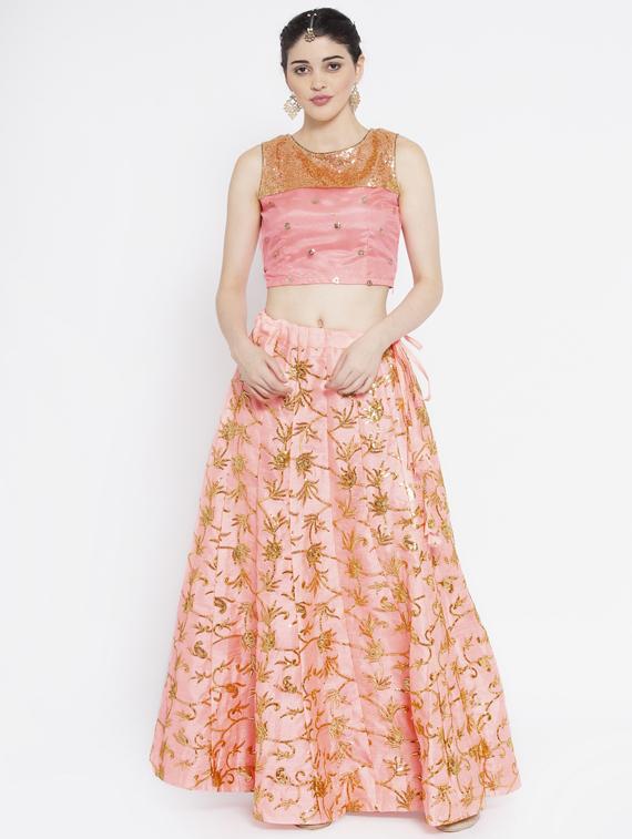 sequined embroidered blouse - 17183985 - Zoom Image - 4